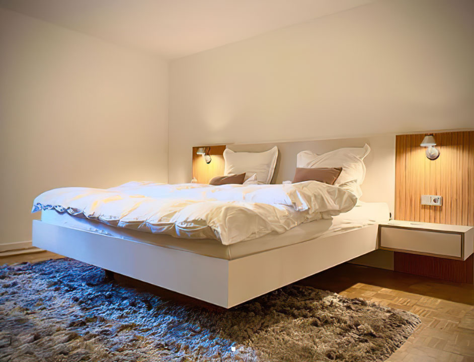 Floating Double Bed 1